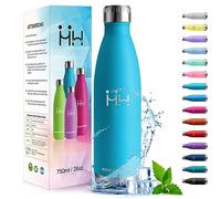 HoneyHolly Borraccia Termica, 18/8 Acciaio Inox Bottiglia Termica - 750ML - Senza BPA Borraccia Palestra, Isolato Sottovuoto, Antigoccia, Bottiglia Acqua Termos per Scuola, Sport, Ufficio