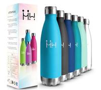 HoneyHolly Borraccia Termica, Doppia Parete Bottiglia Acqua in Acciaio Inox - 500ML - Senza BPA Bottiglia Termica, Antigoccia, Borraccia Palestra, Borraccia per Scuola, Sport, Ufficio