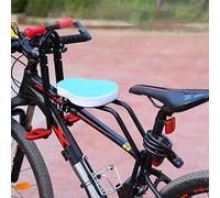 Honeyhouse Seggiolino Bicicletta Anteriore per Bambino | Pieghevole Sedile Seggiolino Anteriore con Braccioli e Pedale | per Bambini 2-6 Anni - Max 50KG