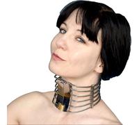 Honeylust Collare BDSM Uomo - ampio corsetto cervicale, schiavo, Dom