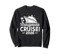 Honeymoon Cruise for Matching Couples 2026 Just Married Felpa