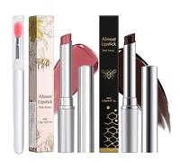 Honeynoir - Black Honey Lipstick, Honey Noir Lip Gloss, Tinted Sheer Hydrating Lipstick for All Skin Tones - Moisturizing Lip Color (2PCS)