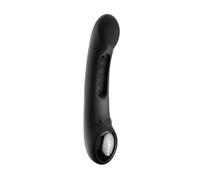 HoneyPlayBox Tempo Pressure Sensing App-Controlled Kinky Finger Tapping G-spot Vibrator Black