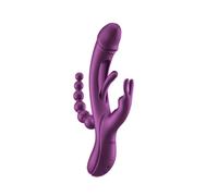 HoneyPlayBox HoneyPlayBox - Vibratore Rabbit Trilux Kinky Finger - Viola