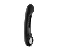 HoneyPlayBox Tempo Pressure Sensing App-Controlled Kinky Finger Tapping G-spot Vibrator Black