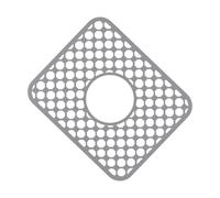 Honeys Combs - Tappetino per lavello in silicone, design a celle aperte, base drenante, antiscivolo, protegge i piani di lavoro dai graffi, lavabile in lavastoviglie