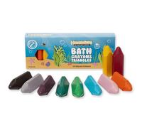 Honeysticks Pastelli Triangolari da Bagno per Bambini (10 Pezzi)