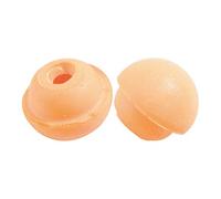 Honeywell Howard Leight by 1011281 Tappi auricolari Fusion, piccoli e riutilizzabili, SNR 28 dB, giallo e verde, a forma di flangia, adatti per edilizia, mare, miniere e telecomunicazioni (50 paia)