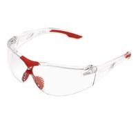 Honeywell AIDC 1035641 Occhiali di Protezione, Trasparente, Rosso