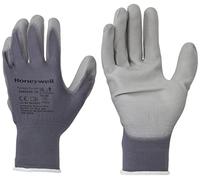Honeywell 2400250-10 Perfect Poly Grey, guanti lavorati a maglia in poliammide, per manipolazioni fini, rivestimento in PU, calibro 15, lunghezza 25 cm, taglia 10 (confezione da 10 paia)