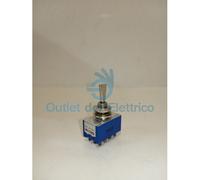 HONEYWELL 8C4121 MICRO PULSANTE 6A 125VAC A LEVA 4 POLI (ON)-ON-(ON) UL