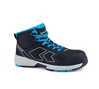 Honeywell Agile Runner Mid Blue Scarpe di Sicurezza Industriale S3 SRC ESD con Fodera in Mesh 3D, Puntale in Fibra di Vetro, Suola in Gomma, Indicatori di Usura, Taglia 39, 6250125-39