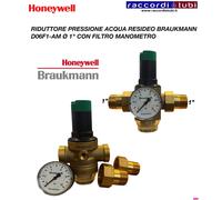 HONEYWELL D06F-1E RIDUTTORE DI PRESSIONE 1.1/4"x1” DN25 BSP