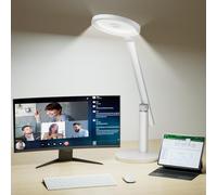 Honeywell H6 Lampada Da Scrivania LED, Lampada Dimmerabile, Bianco