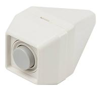 Honeywell Home D647 Honeywell Tasto per campanello Avorio 24 V/1 A