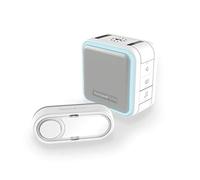 HONEY DC515S - Campanello senza fili con luce lampeggiante a LED e pulsante acu