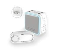 HONEY DC515SP2 - Funk-Gong für Steckdosen mit Klingeltaster, weiß