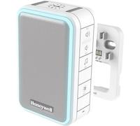 Honeywell Home DW315S Series, campanello da porta a 3 LED cablato con silenziatore e luce LED (bianco)