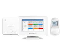 Honeywell Home Soluzione Evohome House Plus, Smart Wi-Fi centralizzata Wi-Fi con display touch screen a colori, modulo di controllo e termostato per radiatore (1) - spazio per stanza, comfort