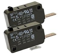 Honeywell micro interruttore Premium Basic/Snap Action switch 25 a @ 250 VAC V7 - 1Z29E9/bonus (confezione da 2)