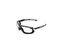 Honeywell Occhiali Sigillati Tirade con Rivestimento Antiappannamento Migliorato ShieldPlus, Adatti per Petrolio e Gas/Chimica, Colore Nero Lucido delle Aste, Lenti Trasparenti, 1036830 (1 Pezzo)