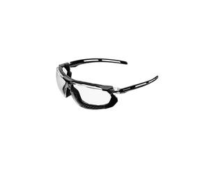 Honeywell Occhiali Sigillati Tirade con Rivestimento Antiappannamento Migliorato ShieldPlus, Adatti per Petrolio e Gas/Chimica, Colore Nero Lucido delle Aste, Lenti Trasparenti, 1036830 (1 Pezzo)