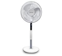 Honeywell QuietSet avanzato Ventilatore a stelo oscillante, 5 impostazioni di velocità, Timer, Oscillazione a 70°, Altezza regolabile, Telecomando, Facile da usare HSF600W