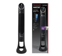 Ventilatore a torre Honeywell QuietSet (8 impostazioni di velocità, rotazione a 80°, timer, telecomando a distanza, funzioni di regolazione dell'intensità) HYF290