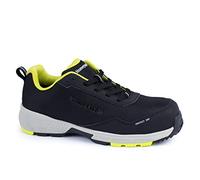 Honeywell Scarpe di Sicurezza Industriale Agile Starter S1P SRC per Uomo e Donna, Stile Low-Cut, Fodera in Rete 3D, Puntale in Fibra di Vetro, Suola in Gomma, Gialla, Taglia 7 UK, 6250126-41
