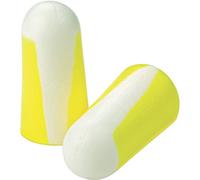 Honeywell Tappi auricolari in schiuma monouso Howard Leight by Bilsom 303S 1007193, di piccole dimensioni, colore giallo e bianco, a forma di proiettile, SNR 33 dB (CONFEZIONE DA 200 paia)