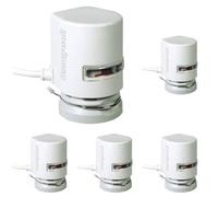 Honeywell, Testina termostatica "Evohome", aperta, MT4-230-NO (Confezione da 5)