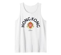 Hong Kong Capitale Città Famiglia Vacanza Vestito, Viaggio in Famiglia Canotta