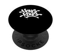 Hong Kong Graffiti City Street Art Handstyle Souvenir PopSockets PopGrip Adesivo