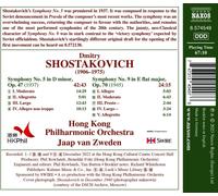 Hong Kong Philharmonic Orchestra; Jaap Dmitry Shostakovich: Symphonies No (CD)