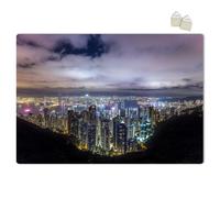 HONG KONG - POSTER in PVC da 3mm