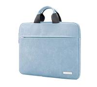 HONGBI Laptop Ventiquattrore Custodia Borsa Protettiva Compatibile 12-15.6 Pollici MacBook PRO,MacBook Air,Notebook,Poliestere Manica Borsa Azul 15"(38.5x2x27.5cm)