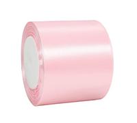 HONGCI 22m Nastro Rosa 75mm,Nastro Raso Nastrino Bordeaux Nastri Regalo Nastro Satin,Fiocco Nastro per Pacchi Regalo,Artigianato,Bomboniere,Bouquet,Natale,Feste di Compleanno Matrimoni Decorazioni