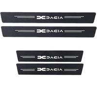 HONGDaFA 4 PCS Fibra di Carbonio Soglia Porta Battitacco per Dacia Duster 1 2010-2017, Protezione Porta Soglia Sticker Car Styling Accessori,A