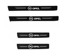 HONGDaFA 4 PCS Fibra di Carbonio Soglia Porta Battitacco per Opel Mokka 2020-2023, Protezione Porta Soglia Sticker Car Styling Accessori