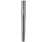 Hongdian C2 - Penna stilografica con pennino morbido e fine, in acciaio inox, design classico retrò, con convertitore di inchiostro