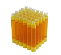 Hongdian Cartucce di Inchiostro per Penna Stilografica, Colore Giallo, Confezione da 30 Cartucce di Ricarica, Diametro del Foro di 3,4 mm
