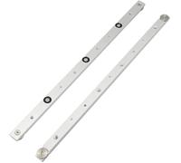 HONGDUI HD-TB01 Miter Bar Slider in lega di alluminio, barra obliqua universale per guida a T, trapano da tavolo, sega a nastro, fai da te (22,2, milligrammi), 1 confezione