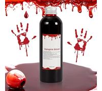 HONGECB Fake Blood Fake Blood - Set di trucchi per Halloween, per Halloween, per temi di carnevale, feste, zombie horror Skin da 250 ml