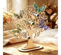 HONGECB Regalo in legno con albero dei soldi per matrimonio, per uomini e donne, sposi, per uomini, donne, spose e groom