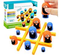 HONGECB Tic Tac Toe Big Eat Small, Tic Tac Toe Gioco da Tavolo, Gioco da Tavolo Tic Tac Toe Big Eat Small Game, Classico Gioco da Tavolo Educativo, Giochi per Famiglie, per Bambini e Adulti