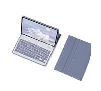 HongHeFu Accessori, Detachable Keyboard Tablet Leather Case Suitable for Huawei Matepad PRO 10.8 inch(Keyboard+Lavender Gray)