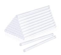 HonGien 46 PCS di colla a caldo 11 mm x 200 mm Stick di colla a caldo per pistola a caldo Colla a caldo trasparente Stick di colla per fai da te, artigianato
