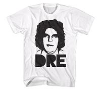 HONGLAIJIZHUA Andre The Giant Big Dre White Adult S S Icons Shirt White L