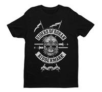 HONGLAIJIZHUA Riders of Rohan T-Shirt Mythic Fantasy Ring Movie Men's Black Shirt 100% Cotton Black L
