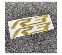 HONGLIAUTO per Yamaha YZF-R6 Carenatura Corpo Decalcomanie Moto Emblema 3D Distintivo Decalcomania Serbatoio Ruota Adesivo Decalcomania Riflettente Morbida Adesivo R1 R3 R6(H)
